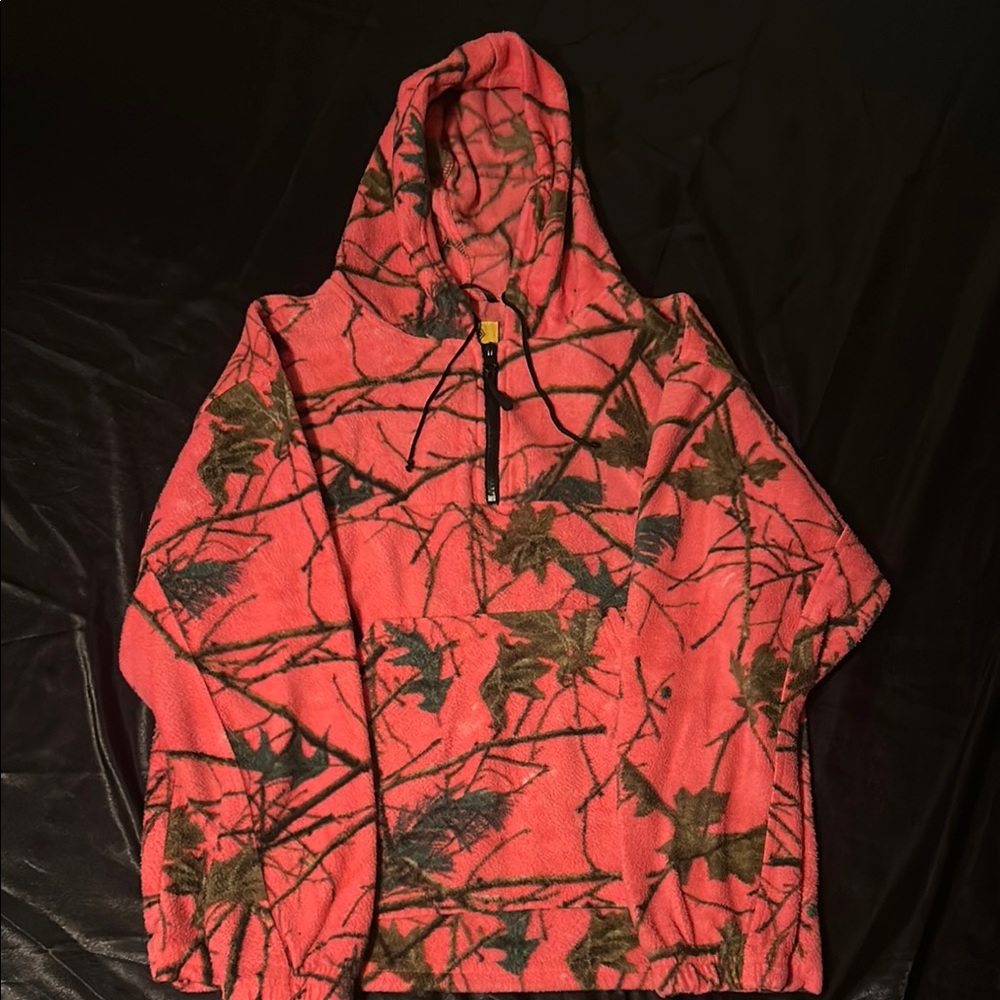 Camouflage Hooded Pullover